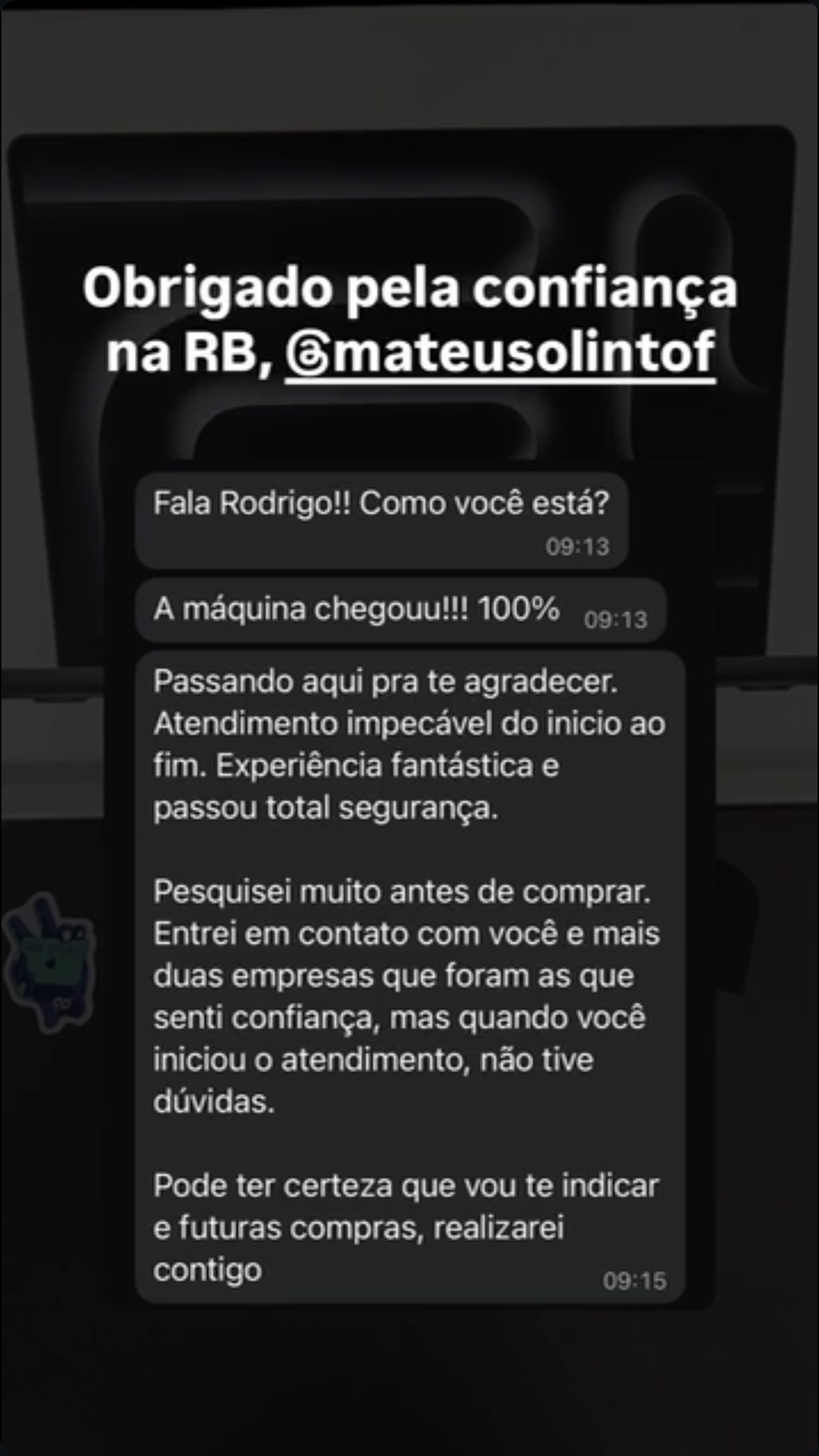 Feedback de Mateus Ferreira